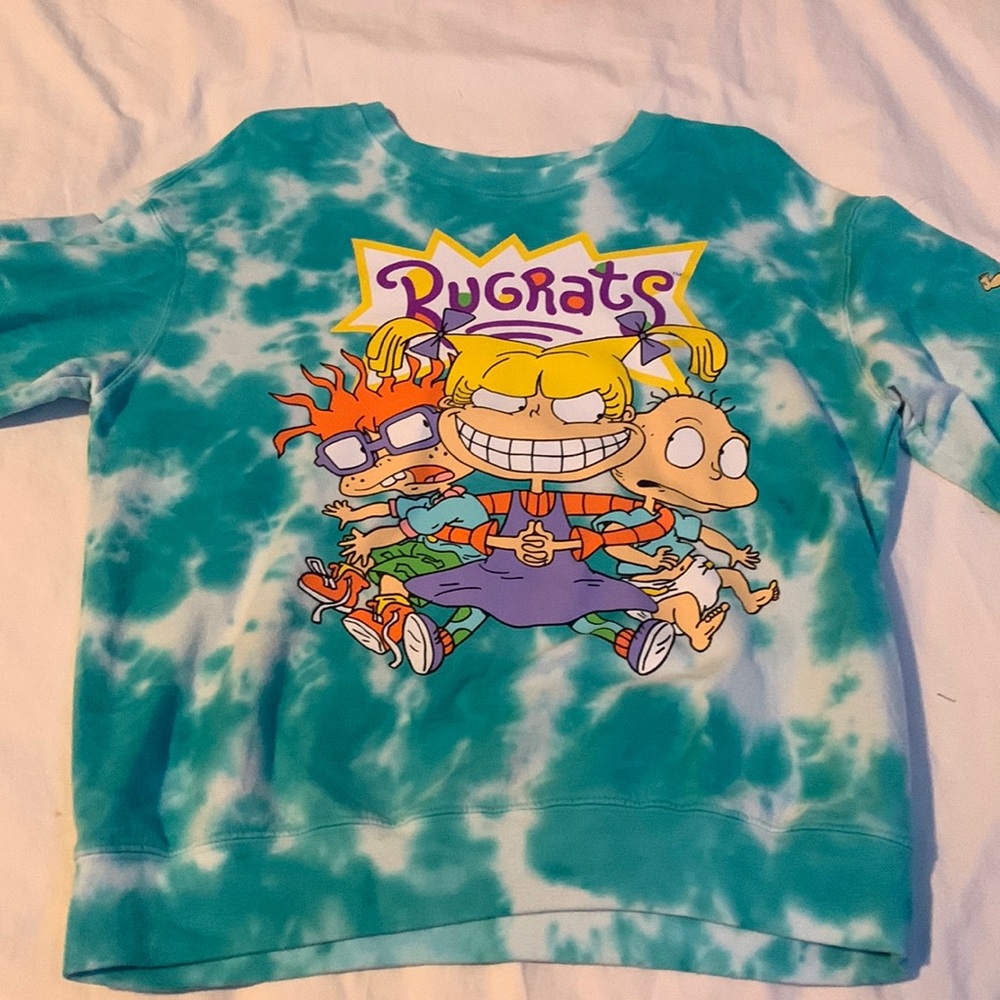 rugrats sweatshirt size:medium no staining worn once basically brand new